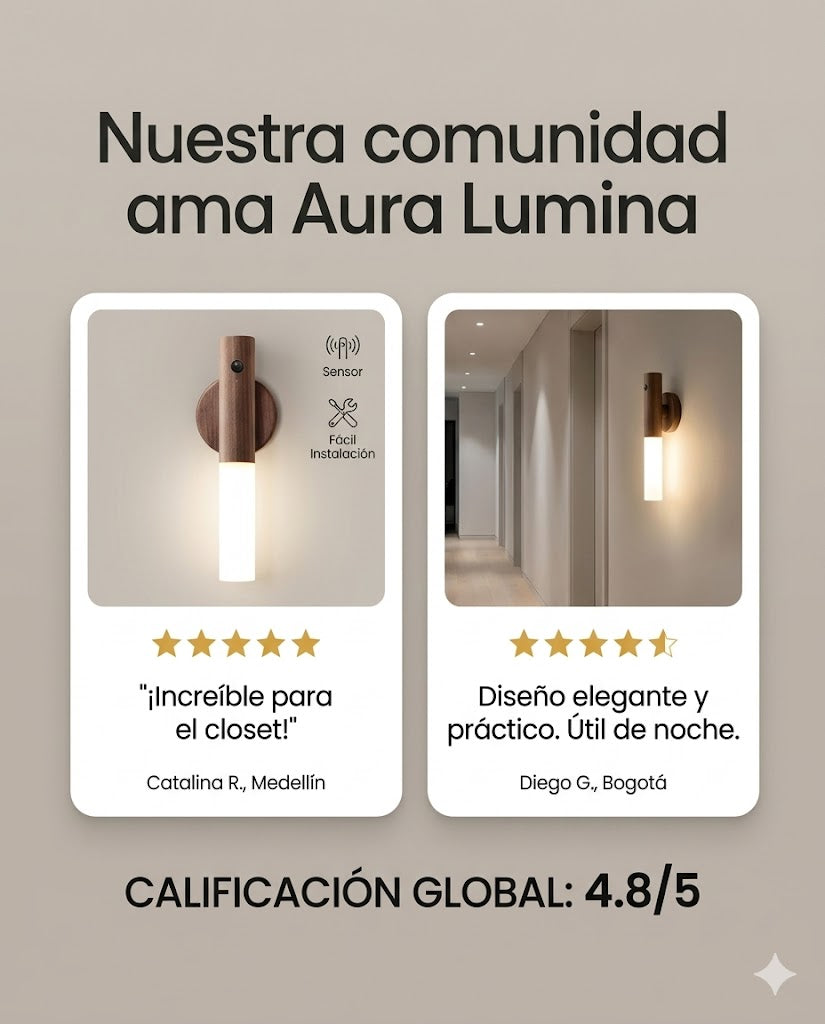 Aura Lumina- Lampara inalámbrica